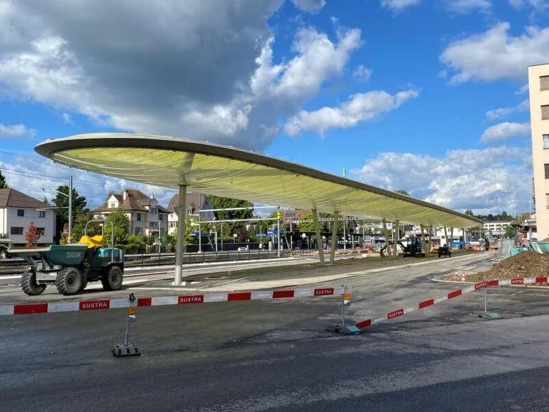 Sursee, Umbau Bahnhofplatz und Velostation