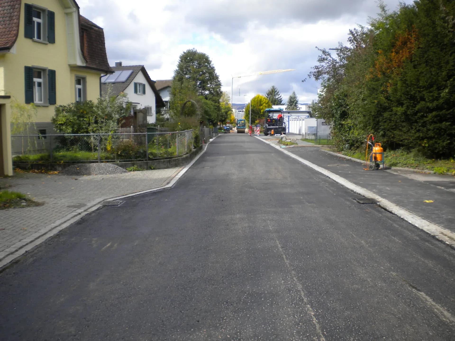 Gränichen, Gasanschluss Firma Zehnder AG Bild 1