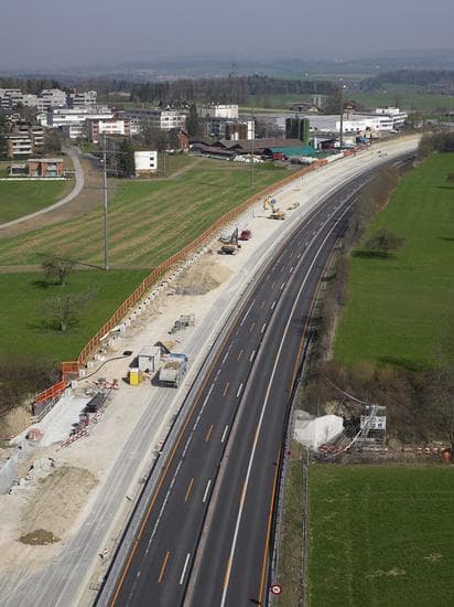 N04 6-Streifen-Ausbau, Blegi – Rütihof, Zug