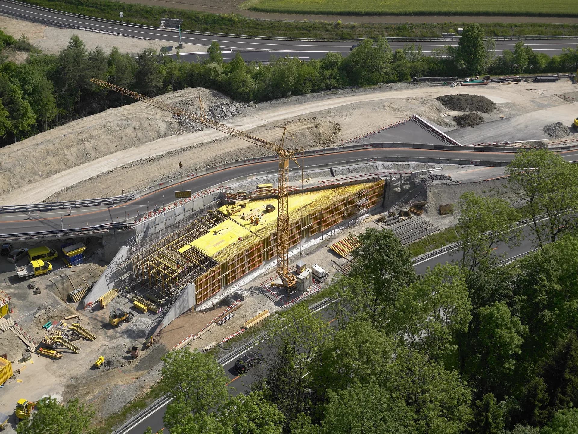 N04 6-Streifen-Ausbau, Blegi – Rütihof, Zug Bild 2